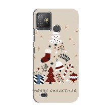 Різдвяні Чохли для Tecno Pop 5 GO (VPrint) (Merry Christmas)