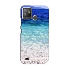 Силиконовый чехол с КАРТИНКАМИ лето для Tecno Pop 5 GO (AlphaPrint) (Море)