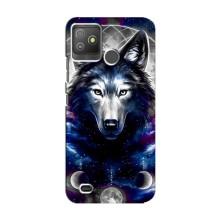 Защитные чехлы для Техно Поп 5 Го (AlphaPrint) (ХИТ продаж) ВОЛК (Волк)