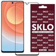 Захисне скло SKLO 3D (full glue) для TECNO Pop 5 LTE – Чорний