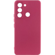 Чехол Silicone Cover Lakshmi Full Camera (A) для TECNO Pop 5 LTE – Бордовый