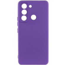 Чехол Silicone Cover Lakshmi Full Camera (AAA) для TECNO Pop 5 LTE – Фиолетовый