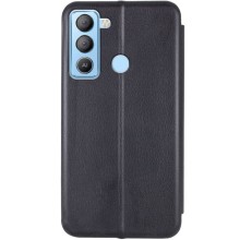 Шкіряний чохол-книжка Classy для TECNO Pop 5 LTE – Чорний