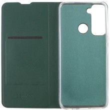 Шкіряний чохол-книжка GETMAN Elegant (PU) для TECNO Pop 5 LTE – Зелений