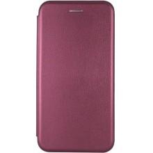 Шкіряний чохол-книжка Classy для TECNO Pop 5 LTE – Бордовий