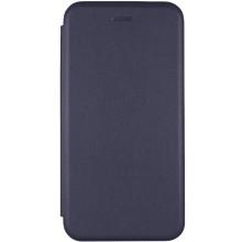 Кожаный чехол-книжка Classy для TECNO Pop 5 LTE – Темно-синий