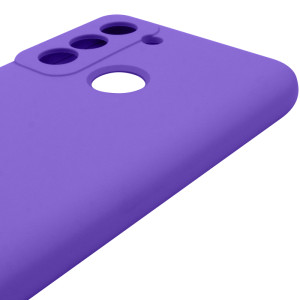 Чохол Silicone Cover Lakshmi Full Camera (AAA) для TECNO Pop 5 LTE – Фіолетовий