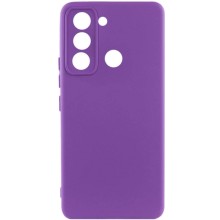Чохол Silicone Cover Lakshmi Full Camera (A) для TECNO Pop 5 LTE – Фіолетовий