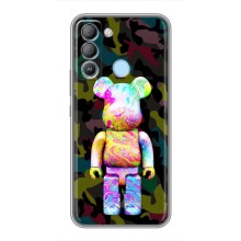 Чехлы для TECNO Pop 5 LTE - Bearbrick Louis Vuitton (PREMIUMPrint) (Яркий Bearbrick)