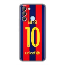 Чехлы Месси для TECNO Pop 5 LTE (AlphaPrint) (Messi Barca 10)