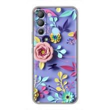 Чехлы с Цветами для TECNO Pop 5 LTE (VPrint) (Цветочный дизайн)