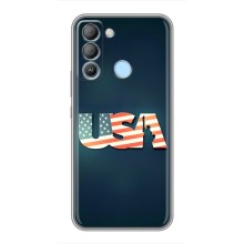 Чехол Флаг USA для TECNO Pop 5 LTE – USA