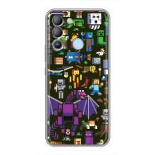 Чохол Майнкрафт на TECNO Pop 5 LTE (AlphaPrint) Minecraft