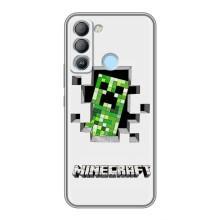 Чохол Майнкрафт на TECNO Pop 5 LTE (AlphaPrint) Minecraft