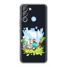 Чохол Майнкрафт на TECNO Pop 5 LTE (AlphaPrint) Minecraft