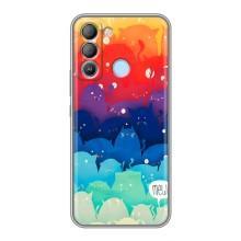 Чохол на ТЕКНО Pop 5 LTE з Котиками (VPrint) (Mew)