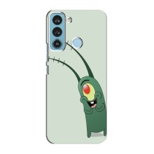 Чехол с картинкой "Одноглазый Планктон" на TECNO Pop 5 LTE (Милый Планктон)