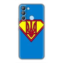 Чехол с картинкой (Патриотический ГЕРБ) на TECNO Pop 5 LTE (Super - Герб)