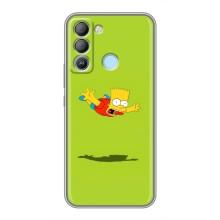 Чехол с Симпсонами для TECNO Pop 5 LTE (VPrint)
