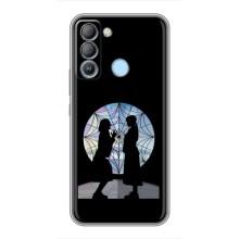 Чехлы Венсдей на TECNO Pop 5 LTE Уэнсдей (AlphaPrint) (комната Уэнздей)