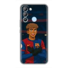 Чехол с футболистом Ламин Ямаль TECNO Pop 5 LTE (Футболист Ямал)