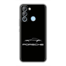 Чехол с авто Порше для TECNO Pop 5 LTE