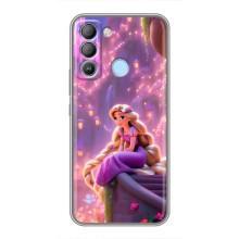 Чехол Рапунцель для TECNO Pop 5 LTE (Рапунцель в замке)