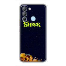 Чехол с мультфильмом Шрек на TECNO Pop 5 LTE – Шрек лого