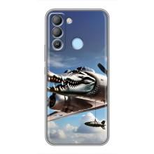 Чехол с мемом Тралалело тралала на TECNO Pop 5 LTE – Бомбардиро крокодило