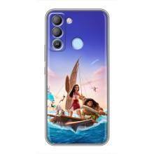 Чехол с мультфильмом Моана TECNO Pop 5 LTE (Моана и Мауи)