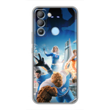 Чехол с принтом Фантастическая четверка для TECNO Pop 5 LTE – Герои Фантастической четверки