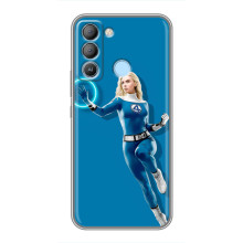 Чехол с принтом Фантастическая четверка для TECNO Pop 5 LTE