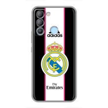 ФК Реал Мадрид чехлы для TECNO Pop 5 LTE (AlphaPrint) (лого Real Madrid)