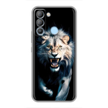 Чехол с картинкой «Хищники» для TECNO Pop 5 LTE – Лев