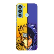 Купить Чехлы на телефон с принтом Anime для Техно Поп 5лте – Naruto Vs Sasuke