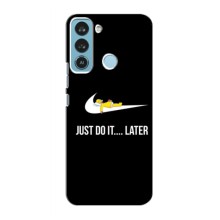 Силиконовый Чехол на TECNO Pop 5 LTE с картинкой Nike (Later)