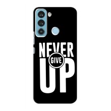 Силиконовый Чехол на TECNO Pop 5 LTE с картинкой Nike (Never Give UP)
