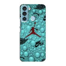 Силиконовый Чехол Nike Air Jordan на Техно Поп 5лте (Джордан Найк)