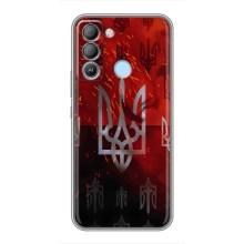 Украинские Чехлы для TECNO Pop 5 LTE с картинкой УПА (AlphaPrint)