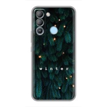 Новогодние, Праздничные Чехлы для TECNO Pop 5 Pro - 2024 год – Winter