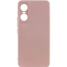 Чохол Silicone Cover Lakshmi Full Camera (A) для Tecno Pop 6 Pro – Рожевий