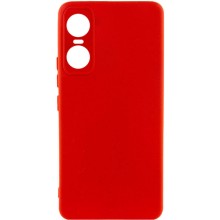 Чохол Silicone Cover Lakshmi Full Camera (A) для Tecno Pop 6 Pro – Червоний
