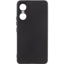 Чохол Silicone Cover Lakshmi Full Camera (A) для Tecno Pop 6 Pro – Чорний