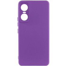 Чехол Silicone Cover Lakshmi Full Camera (A) для Tecno Pop 6 Pro – Фиолетовый