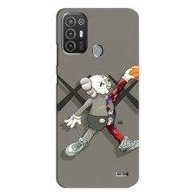 Чохли для TECNO Pop 6 Pro (BE8) - Bearbrick Louis Vuitton (PREMIUMPrint) (Беарбрік Джордан)