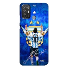 Чохли для TECNO Pop 6 Pro (BE8) (Leo чемпіон) (AlphaPrint) (Мессі збірна)