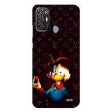 Чехлы для TECNO Pop 6 Pro (BE8) - Скрудж МакДак Louis Vuitton (PREMIUMPrint) – Скрудж с бриллиантом