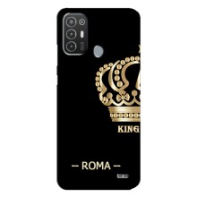 Чохли для TECNO Pop 6 Pro (BE8) (VPrint) - Футбольні клуби (Roma)