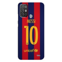 Чохли Мессі для TECNO Pop 6 Pro (BE8) (AlphaPrint) – Messi Barca 10