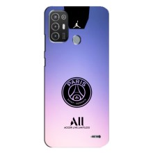 Чохли PSG для TECNO Pop 6 Pro (BE8) (AlphaPrint) (лого PSG)